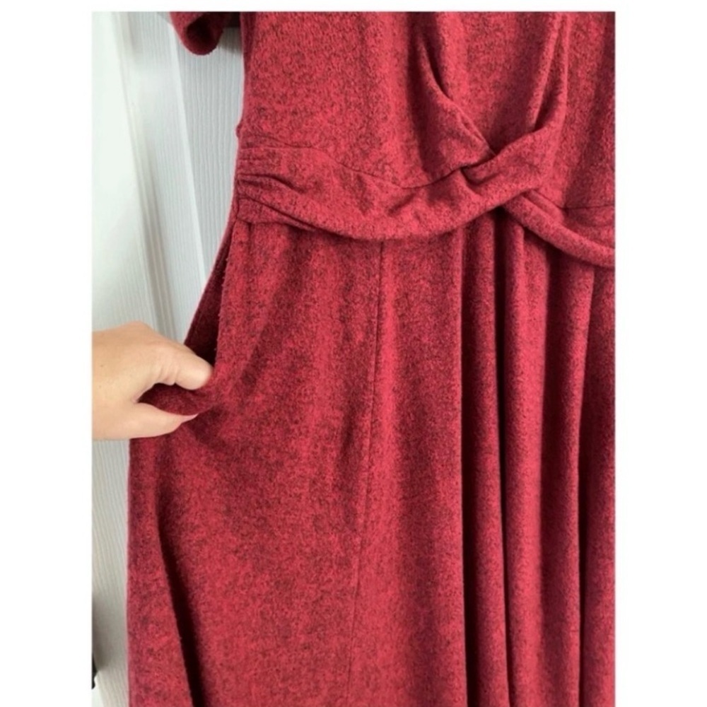 TORRID Red Sweater Dress Size - Picture 6 of 8